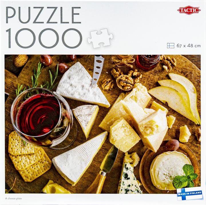 Immagine prodotto Tactic Rätsel 1000: Eine Käseplatte (1000 pezzi)