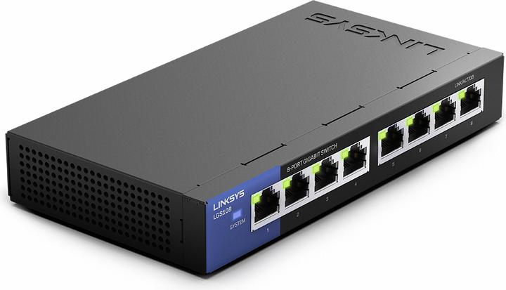 Image du produit Linksys Commutateur Gigabit non géré 8-Port (8 ports)