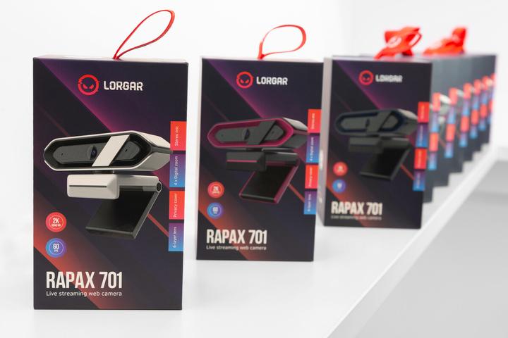 Actual product image Lorgar Webcam Rapax 701 Quad HD 1440p (4 Mpx)