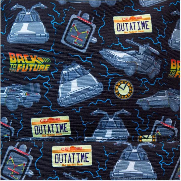 Image du produit Loungefly Universal by Full-Size Nylon Rucksack Back to the Future 40th Anniversary