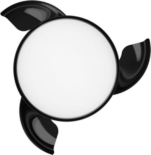 Actual product image Cecotec Ventilador Techo Energysilence Aero 4280 Invisible Negro