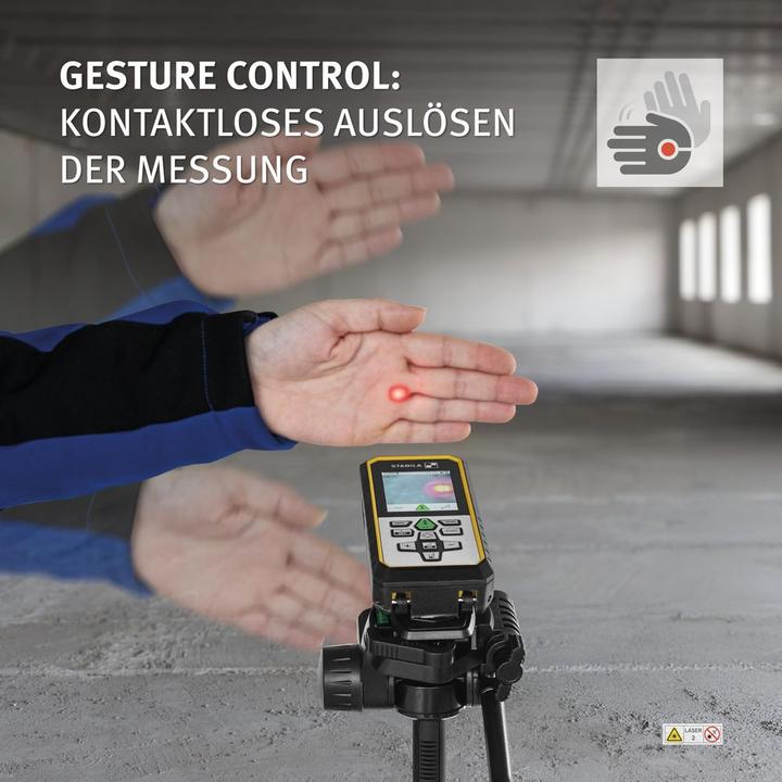 Actual product image Stabila Laserdistanzmessgerät LD 530 BT (200 m, 635 nm)