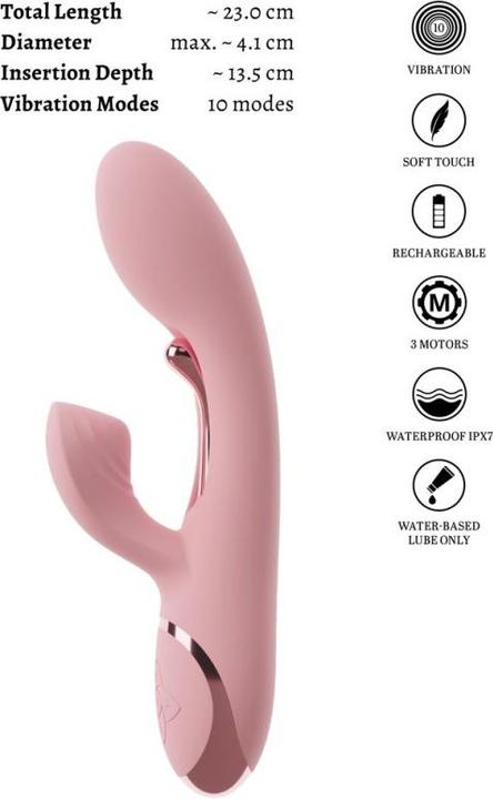 Actual product image Beau Coeur AVENOR G-Spot Rabbit