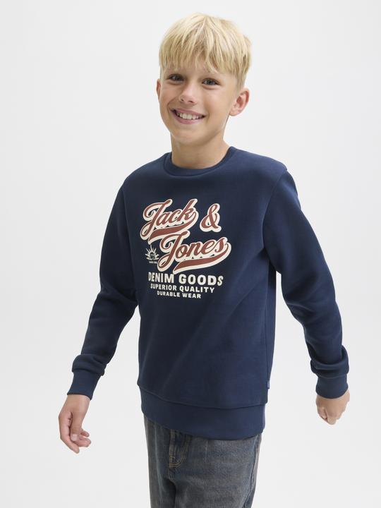 Actual product image Jack & Jones JJELOGO SWEAT CREW 2 COL 25/26 NOOS JNR (128)