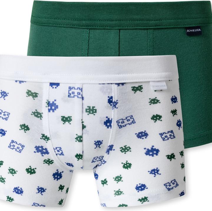 Produktbild Schiesser Boxershort Casual Bequem sitzend (116, 2er Pack)