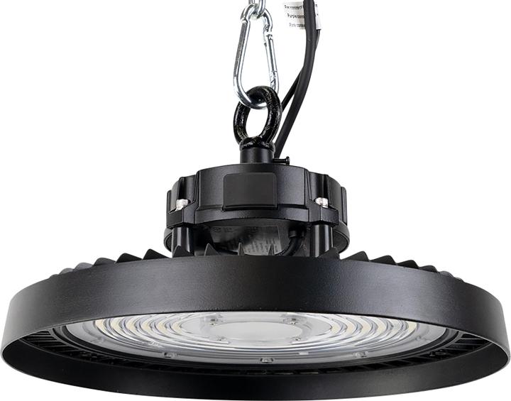 Actual product image Enovalite LED-HighBay-Leuchte, UFO, EEK: C, 150W, 25500lm, 5000K, schwarz (25500 lm)