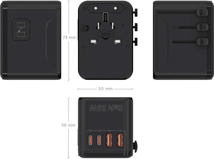 Immagine prodotto Aisens ASPS-2A2C08-BK