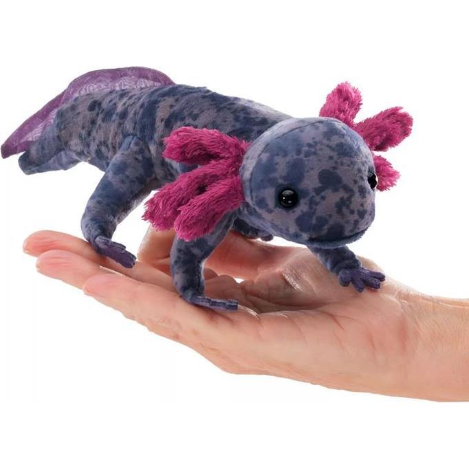 Folkmanis Black Axolotl / Schwarzer Schwanzlurch