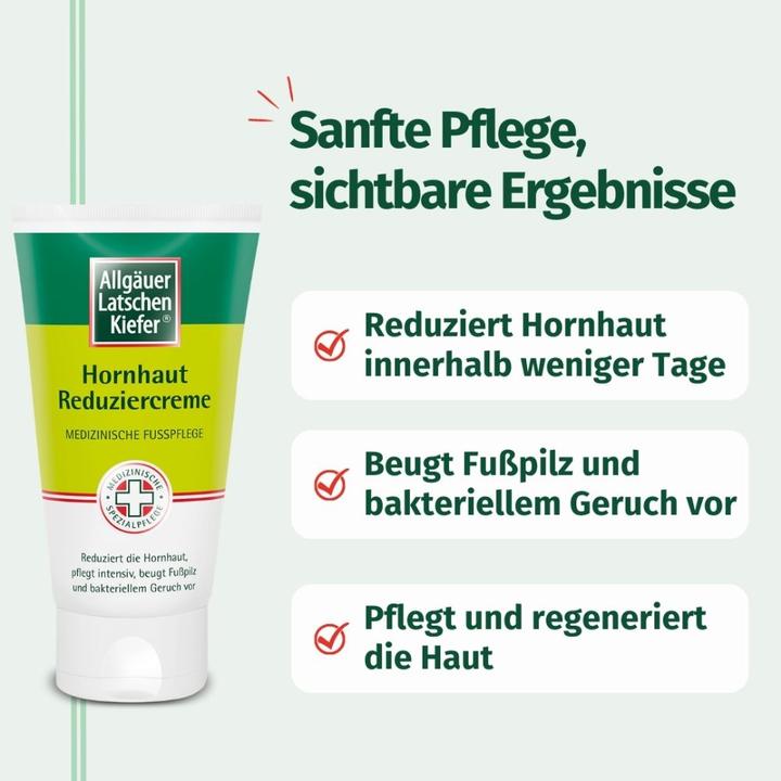Energie-Label Allgäuer Latschenkiefer Hornhaut Reduziercreme, 150 ml Creme (Hornhautentferner, 150 ml)