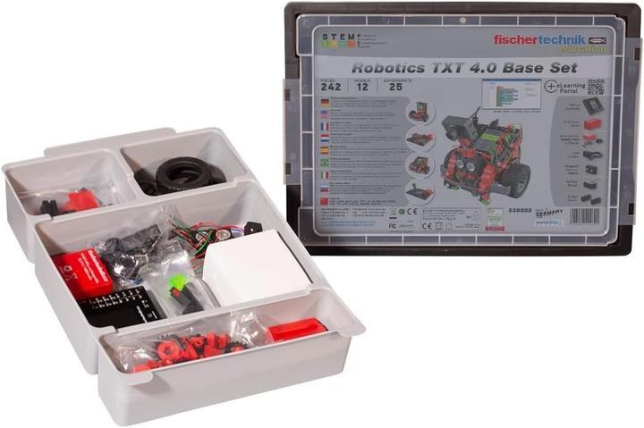 Immagine prodotto Fischertechnik Robot in kit da montare Robotics TXT 4.0 Base Set 559888