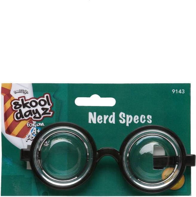 Produktbild Smiffys Nerd Brille Kostüm Kunststoff