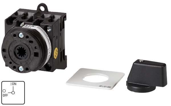 Actual product image Eaton ON-OFF switch, 1-pole, 20 A, 90 °, 9341