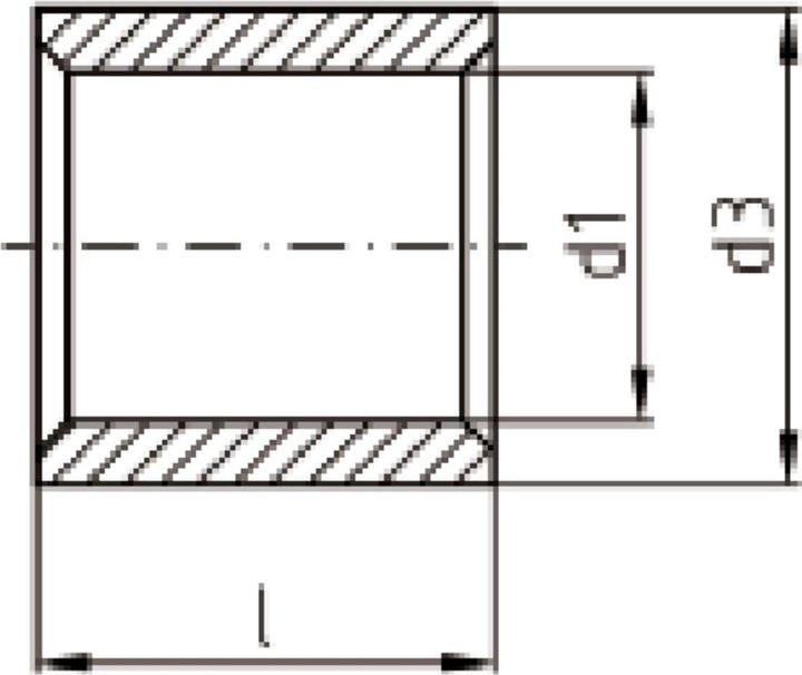 Produktbild Kalitec 10 Stück L3-P Parallelverbinder 16mm² I Verbinder unisoliert I Quetschverbinder blank I Kabe