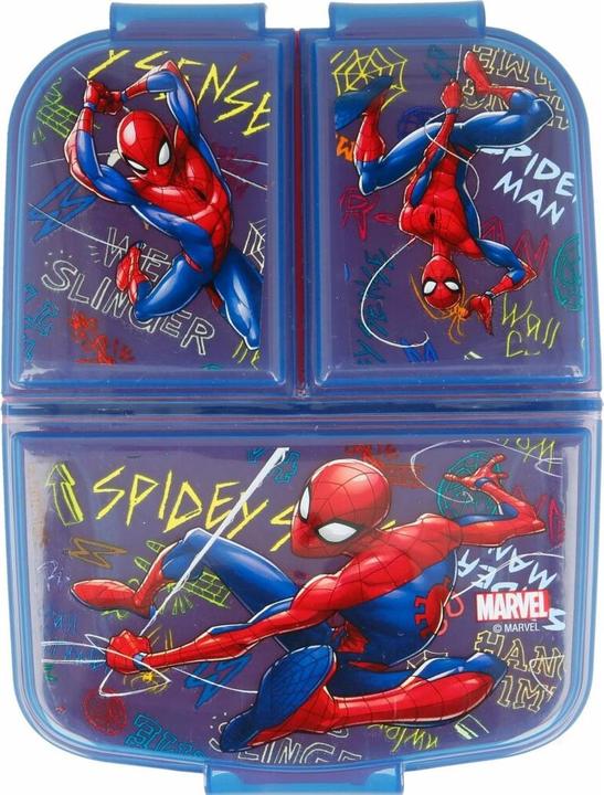 Image du produit Stor Spiderman "GRAFFITI" - Brotdose mit Fächern