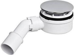 Actual product image McAlpine siphon Shower tray siphon with 90 mm chrome cover (HC2730LCPN-PB)