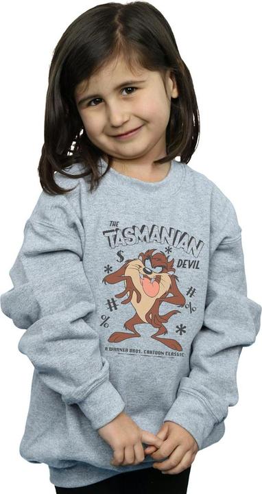 Produktbild Looney Tunes Vintage Tasmanian Devil Sweatshirt Mädchen (116)