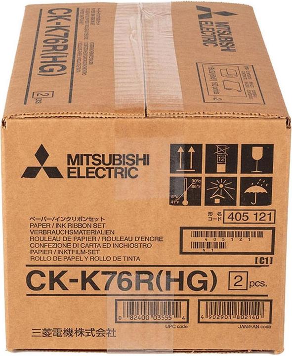 Actual product image Mitsubishi Electric CK-K 76 R HG 10x15/15x20 cm 640/320 prints (640 pcs.)