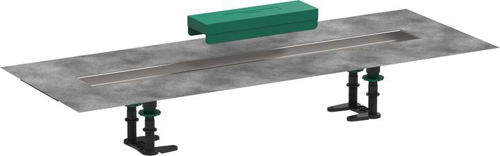 Produktbild hansgrohe RainDrain Installationsset 700 für Duschrinnen Fertigsets (700 mm)