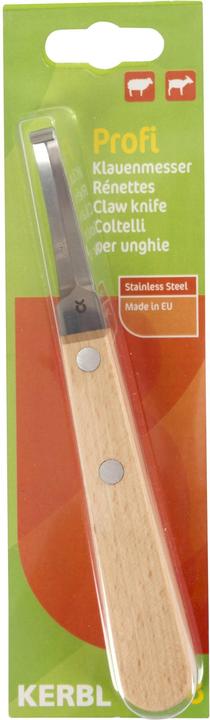 Actual product image Kerbl 16819 Claw knife professional double-sided