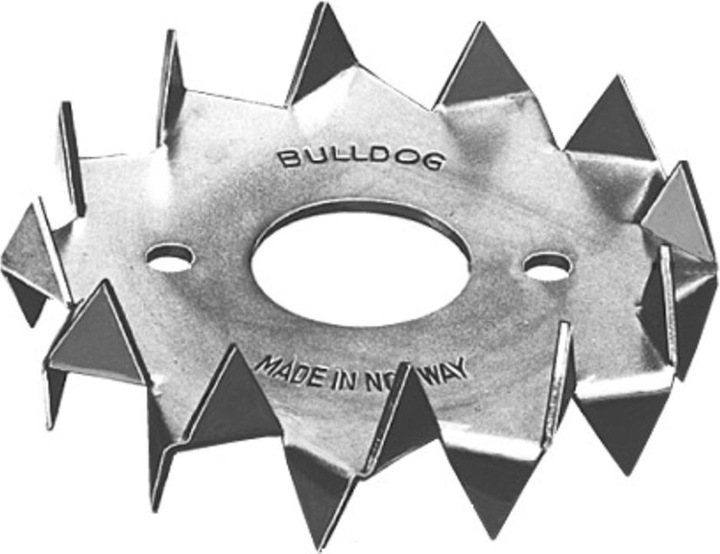 Actual product image Bulldog Wood connector (Log connectors, 100 pcs.)