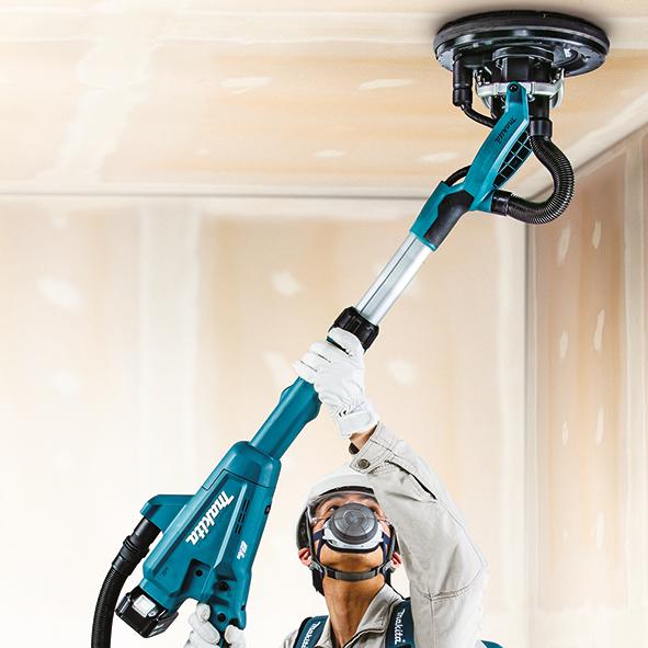 Actual product image Makita DSL801ZU long neck grinder (Long-neck sander)