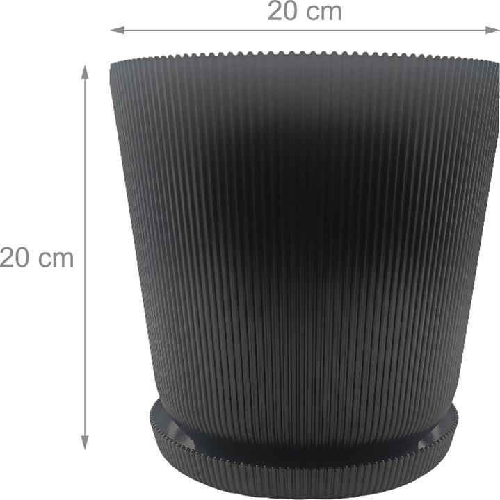 Produktbild Relaxdays Blumentopf Set (20 x 20 cm)