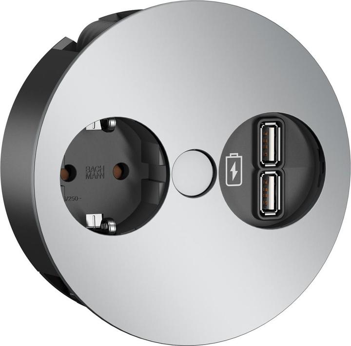 Produktbild Bachmann TWIST 1xCEE7/3 1xUSB Charger