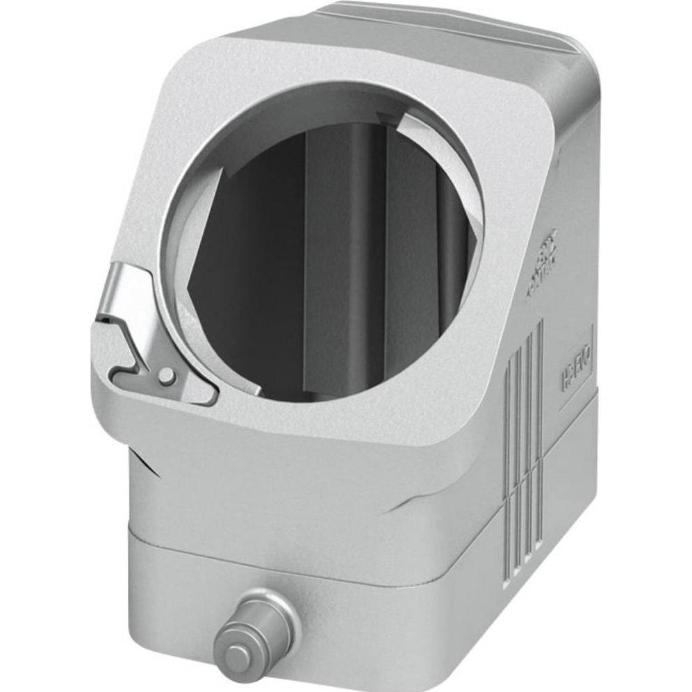 Phoenix Contact Custodia per gommino EVO serie B10, uscita cavo laterale, dritta HC-EVO-B10-HLFS-EL-AL Contenuto: 1, Cavo + Spina elettrica, Grigio