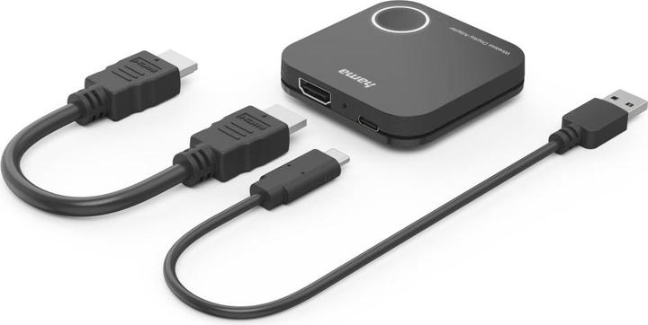 Productafbeelding Hama Wireless-Display-Adapter, HDMI™, Full-HD 1080p, inkl. Kabel (HDMI, USB Type-C)