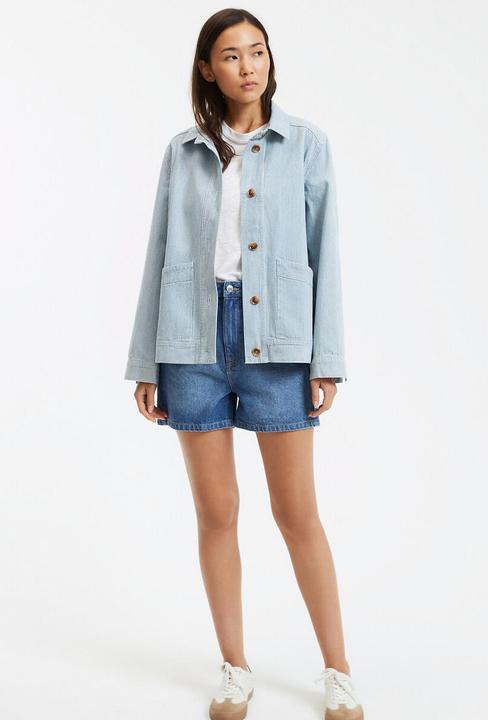 Actual product image La Redoute Collections Worker jacket with button fastening (S)