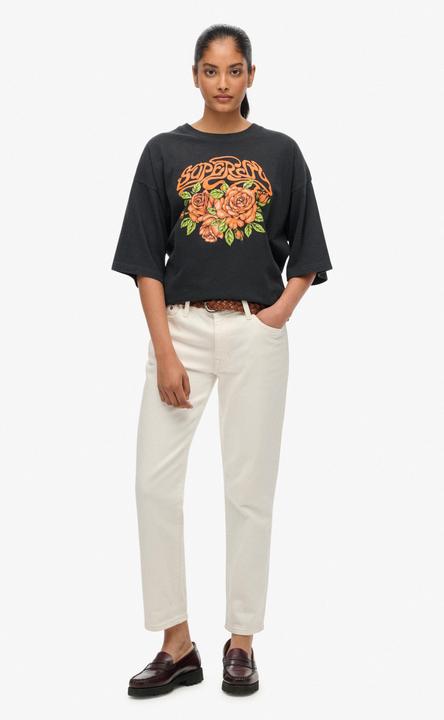 Actual product image Superdry Biker Rock Oversized Tee (M)