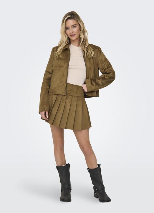 Produktbild Only Onltulip Faux Suede Pleat Skirt Otw (M)