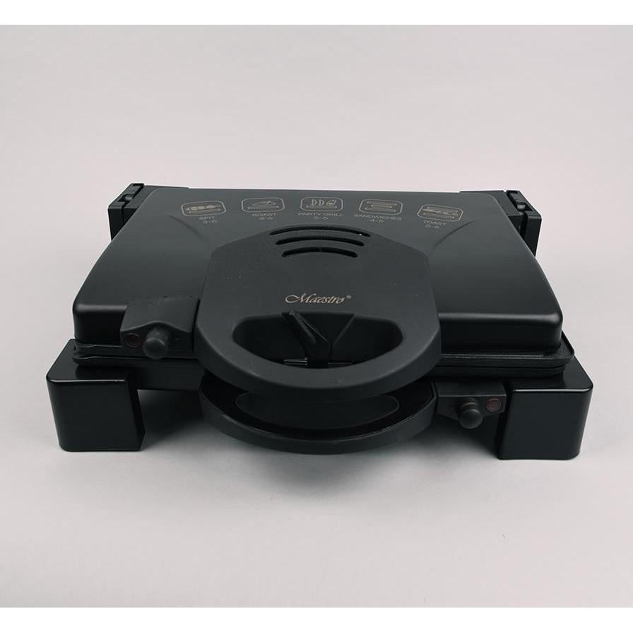 Thumbnail - Feel-Maestro MR717 Kontaktgrill, Tischgrill, Schwarz