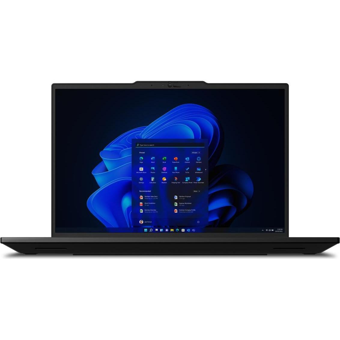 Lenovo ThinkPad P14s Gen 5 (14.50", Intel Core Ultra 7 155H, 32 GB, 1000 GB, DE), Notebook, Schwarz
