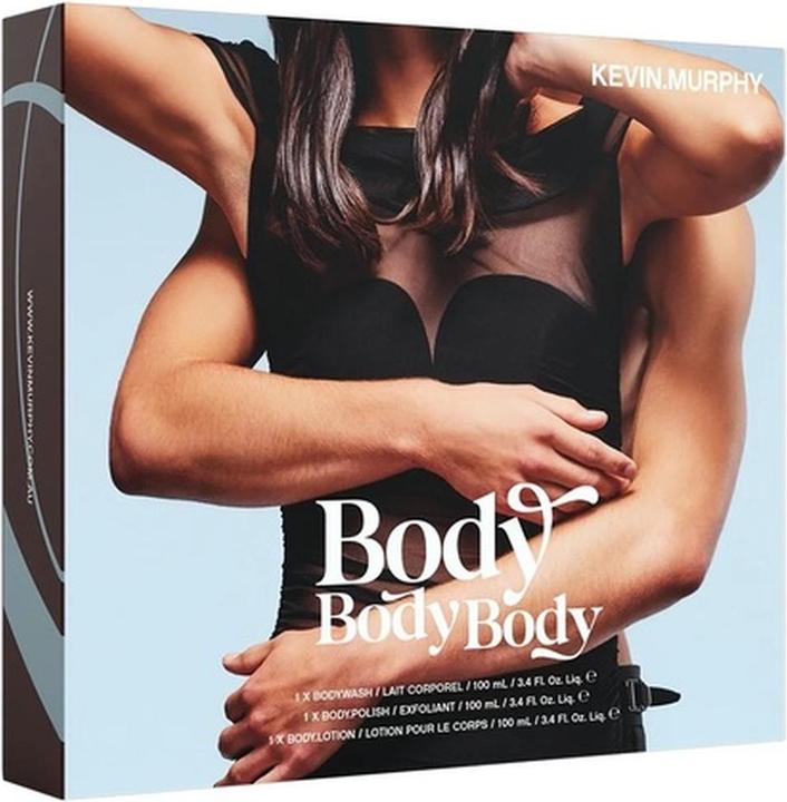 Kevin Murphy SET Body Body Body żel do mycia ciała 100ml + Balsam do ciała 100ml + Peeling do ciała (Körperpflegeset)