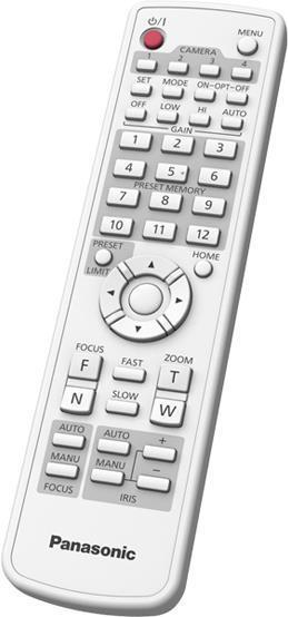 Actual product image Panasonic AW-RM50AG - Remote control for AW-UE4| AW-HN38| AW-HE38| AW-HN40| AW-HE40S|