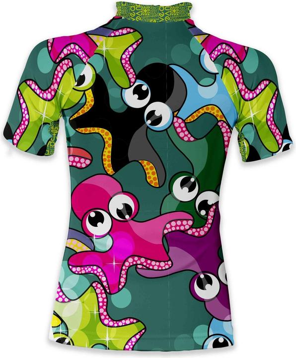 Produktbild Uvea Kinder UPF + Badeshirt arm Biarritz petite pieuvre (104, 110)