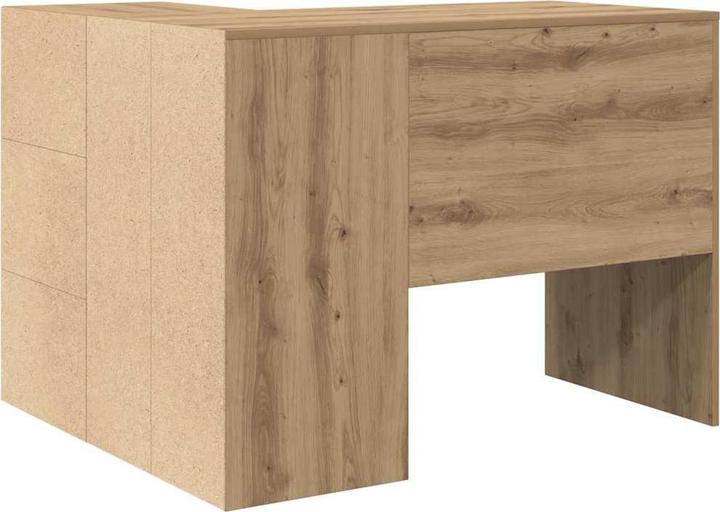 Image du produit vidaXL Eck-Schreibtisch (88 x 102 x 75 cm)