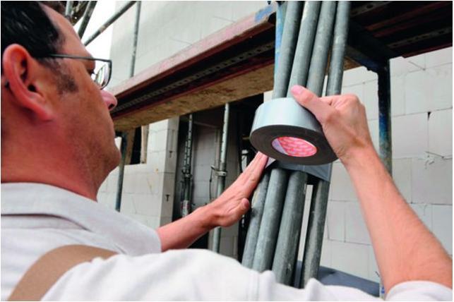 Produktbild tesa Betonband silber 50m:48mm (48 mm)