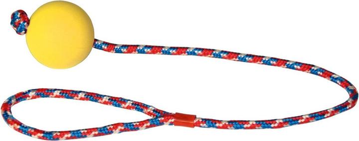 Produktbild Kerbl Moosgummiball am Seil (Ballspielzeug Hund)