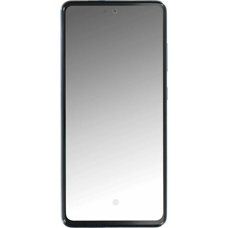 Samsung Display-Einheit + Rahmen A725 Galaxy A72 4G blau GH82-25460B (Display, Galaxy A72), Mobilgerät Ersatzteile, Blau