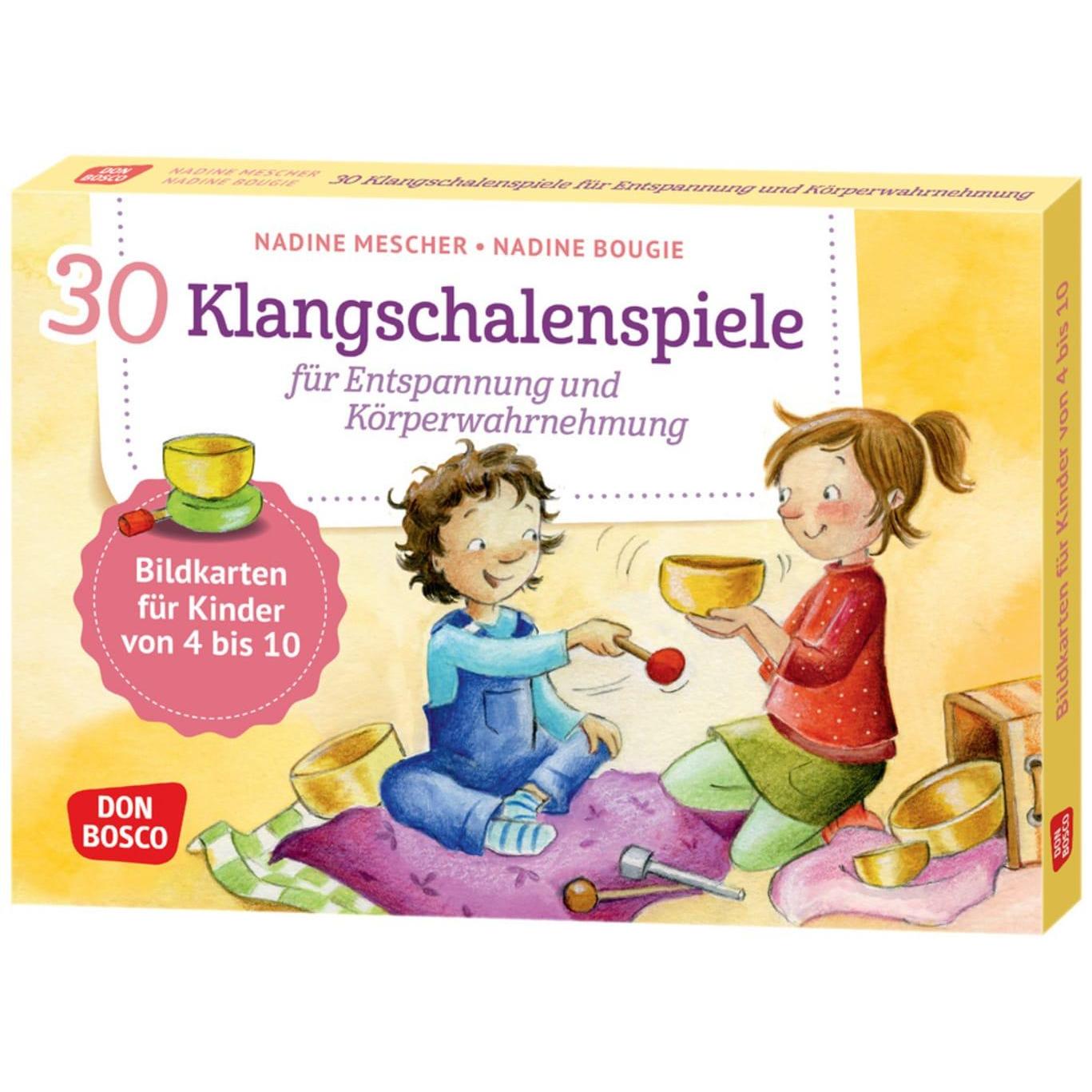 Don Bosco 30 Klangschalenspiele für Entspannung und Körperwahrnehmung (Deutsch)