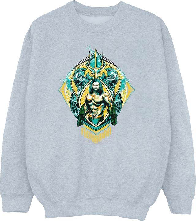 Image du produit Sweatshirt garçon Aquaman The Trench Crest (140, 146)