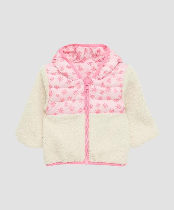 Actual product image S.Oliver Outdoor-Jacke Leicht wattierte Wendejacke mit Steppung und Teddyplüsch (92)