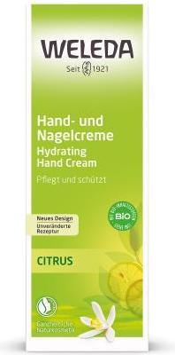 Actual product image Weleda Citrus Hand And Nail Cream (50 ml)