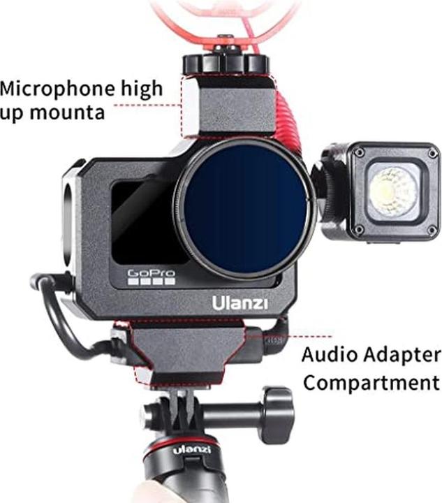 Produktbild Ulanzi Cage Aluminum Frame 3x Adapter For Gopro Hero 9 Black/ G9-5 (Hero 9 Black)