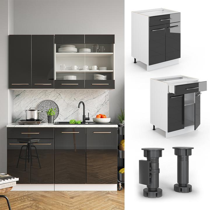 Produktbild Vicco Fame-Line mit Schublade, AP Marmor (60 x 82 x 60 cm)