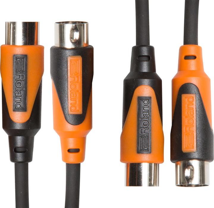 Roland RMIDI-B10-DUAL cavo audio nero, arancione (3 m)