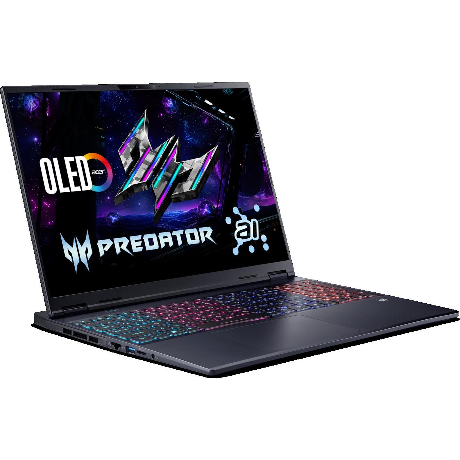 Acer Predator Helios Neo 16S AI OLED (1000 GB, 16 GB, GeForce RTX 5060), PC, Schwarz