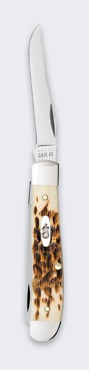 Image du produit Case Mini Trapper SS Amber Bone Messer